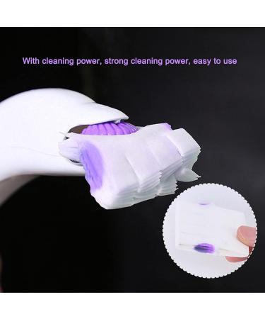 12Pcs Lavender Scented Disposable Toilet Brush Refills for 3061 Scrubber Wand - Self Contained Cleaning Agent - Multipurpose Supplies - Buy Online on SooperMarket.com