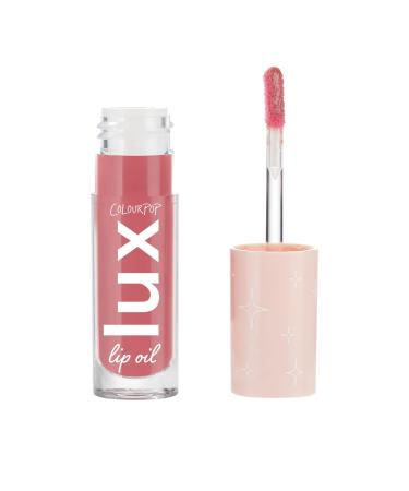 ColourPop Lux Lip Oil - Hydrating Sheer Tinted Lip Oil Formulated with Antioxidant-Rich Chamomile Extract & Calendula Oil - Non-Greasy Nourishing Pink Lip Oil - Bengal (0.16 oz)
