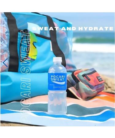 Pocari Sweat PET Bottles - Japan's Favorite Hydration Drink, Clear 500ml - 12 Pack 16.9oz - Electrolyte-Infused Water for Health & Hydration - Buy Online on SooperMarket.com