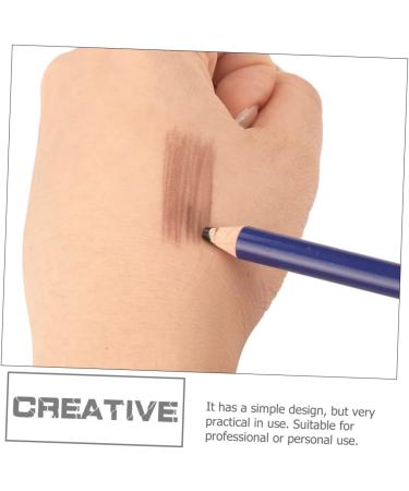 BELLIFFY 1 Set Eyebrow Pencil Eyebrow Pen Waterproof Brow Pencil Eye Brow Pencil Line Pens Wood Blue 1 count (Pack of 1) Blue - Buy Online on SooperMarket.com