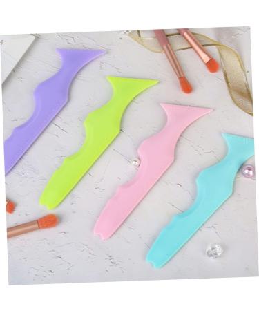 Housoutil 2pcs Heated Lash Curler Eyeshadow Make up Aids Make up Stencils Eyeliner Aid Mascara Heating - Buy Online on SooperMarket.com