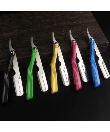 Manual Razor Holder & Beard Shaver Blades - Convenient Barber Supplies for Home Shaving - Buy Online on SooperMarket.com