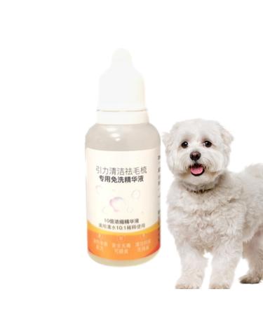 Hudhowks Pet Hair Nutrition Oil Waterless Pet Hair Essence Oil Deep Hydrating Grooming Dog Cat Essence Pet Leave-in Essence Pet Skin Care Supplies For Refreshing & Moisturizing For Dog Cat Puppy