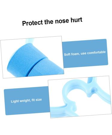 Healeved 36 Pcs Nose Correction Clip Set - Plastic Nasal Clips for Nosebleed Stoppage and Breathing Support - Sky-blue (3pcs) - 6.5x4cm (3pcs) - Buy Online on SooperMarket.com