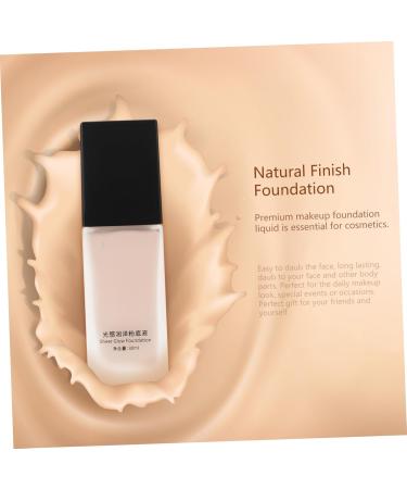Mikinona Liquid Foundation Moisturizing Foundation Beauty Foundation Natural Finish Foundation Makeup Glass - Buy Online on SooperMarket.com
