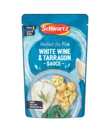 Schwartz White Wine & Tarragon Sauce For Fish 300g Natural 300 g (Pack of 1)