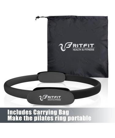 RitFit Pilates Ring - 14 Inch Magic Fitness Circle for Toning Inner & Outer Thighs  Bonus Workout Guide Included BlackN - Buy Online on SooperMarket.com