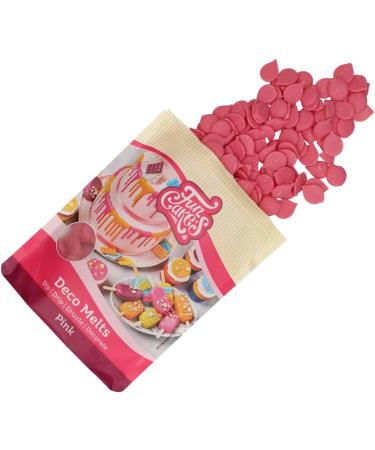 FunCakes Deco Melts Pink - AZO Free | 1 kg | Vibrant Pink Color - Buy Online on SooperMarket.com