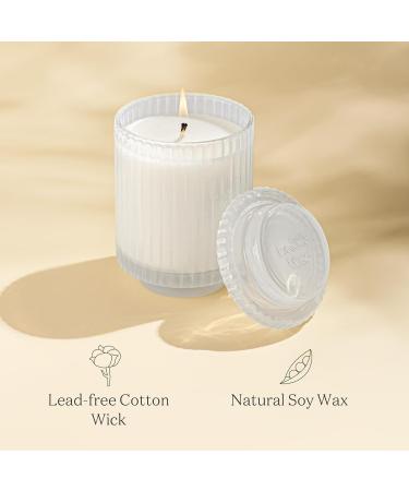 La Jolie Muse Vanilla & Coconut Scented Candle - 12.3oz Natural Soy Wax, Long Burning, Perfect Gift for Women - 80 Hours Scented Home Candle - Buy Online on SooperMarket.com
