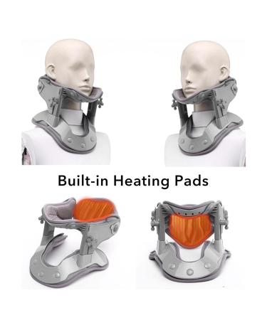 Adjustable Cervical Neck Traction Device | Electric Neck Stretcher & Support Brace for Home Use - International Shipping Available - Buy Online on SooperMarket.com