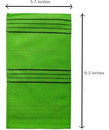 10pc GOLDSANGSA Korean Exfoliating Towel Washcloth Mitts - Large | Ideal for Skincare Exfoliation and Dead Skin Removal - Buy Online on SooperMarket.com