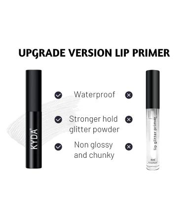 FREEORR Glitter Lip Kit - Long Lasting & Waterproof Metallic Lip Powder Set - Buy Online on SooperMarket.com