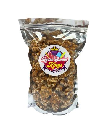 Peanut Brittle 500g Bag Pouch Traditional Retro Nut Cluster