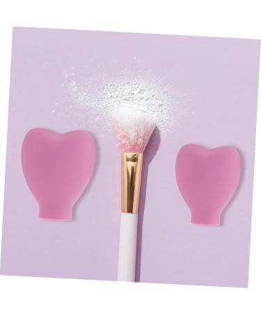 6-Piece Makeup Brush Dust Cover Set | Silicone Cosmetic Brush Holders & Lipstick Protection | Travel-Friendly Beauty Accessories - Buy Online on SooperMarket.com