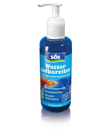 S ll 80810 Water supply Aqua 100 ml (for 400 l) - water cleaning for tap water in fresh water aquariums |Pollutant binding and additional vitamins 100 ml single
