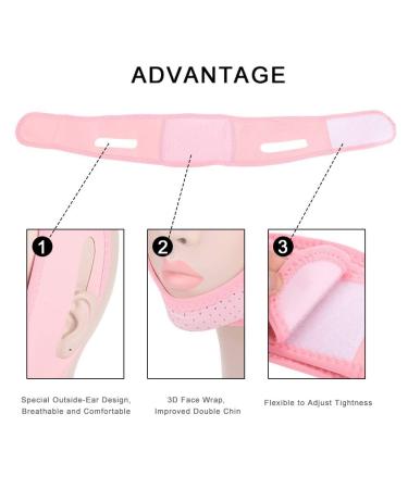 Facial Slimming Mask & Ultra-Thin V Face Lifter Strap - Double Chin Care & Weight Loss for Both Men & Women - Buy Online on SooperMarket.com