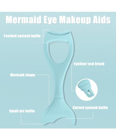 PACKOVE 3pcs Silicone Mascara Guard Makeup Mascara Shield Silicone Eyelash Applicator Reusable Makeup Eyelash Tools - Buy Online on SooperMarket.com