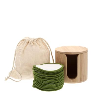 Reusable Makeup Remover Pads - Eco-Friendly Facial Wipes for Eye & Face Makeup - 1 Set Makeup Removal Cloths - Buy Online on SooperMarket.com