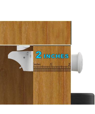 32 Magnetic Cabinet Locks & 6 Keys - Baby Safety Locks with 3M Glue - Easy Installation in 1 Minute - Buy Online on SooperMarket.com
