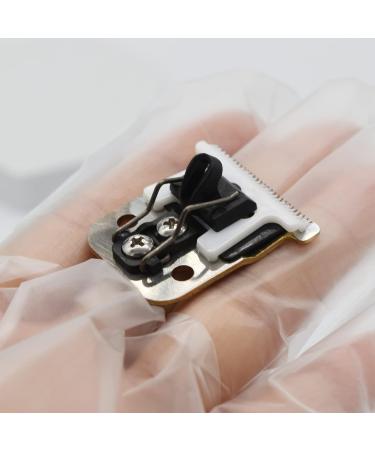 Professional Hair Trimmer T-Shaped Replacement Blades Set #32105 Compatible with Andis Slimline Pro Li Hair Trimmer D7#32655 D8#32400 (Gold) - Buy Online on SooperMarket.com