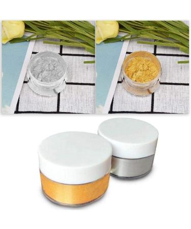 Jkapagzy 5g Edible Gold Powder Mousse Cake Fondant Macaron Chocolate Decoration Glitter Color Powder Baking Dust Silver Powder - Buy Online on SooperMarket.com