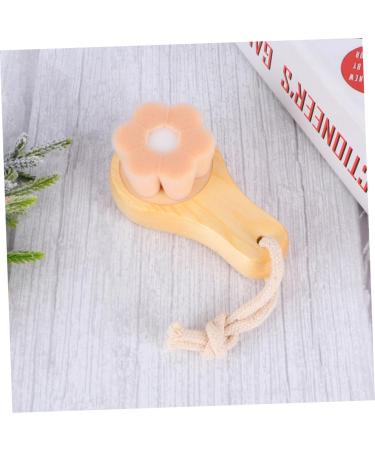 Didiseaon 1pc Facial Exfoliating Brush Facial Cleaning Brush Handheld Face Cleansing Brush Wood Face Brush Face Scrubber for Women Soft Bristle Face Brush Cleaning Pad Body Bamboo - Buy Online on SooperMarket.com
