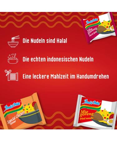 INDOMIE Instant Noodles Chicken - Multipack of 40 (70g Each) | Buy Online Internationally - Buy Online on SooperMarket.com