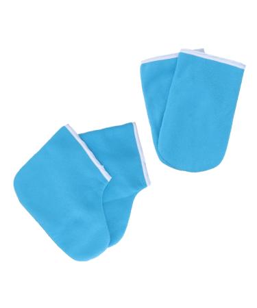 WOFASHPURET 1 Set Work Gloves Hand Warmers Gloves Paraffin Wax Covers Parrafin Wax Mitts and Booties Paraffin Wax Booties Wax Bath Foot Hand Cover Paraffin Wax Foot Cover Wax Socks