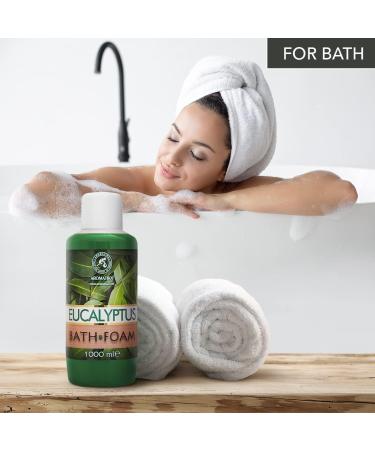 Buy Eucalyptus Essential Oil Bath Foam - 34 Fl Oz | Relaxing Aromatherapy for Good Sleep & Spa Experience - Buy Online on SooperMarket.com