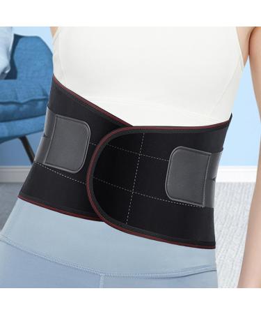 SOULAGRY Lower Back Brace - Back Support Belt Lumbar Brace - Adjustable Waist Protector Belt Lightweight Lower Back Support Brace for Lumbar Stability - Buy Online on SooperMarket.com