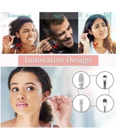 Professional 6-Piece Ear Cleaning Kit for Earwax Removal - 2023 Master Earwax Cleaner Tool Set in Black PU Leather Case - Buy Online on SooperMarket.com
