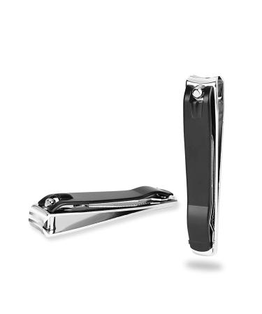 Iceyli Large Nail Clippers Set - Premium Stainless Steel Fingernail & Toenail Clippers - 2 Pcs - Buy Online on SooperMarket.com