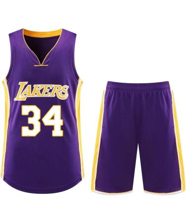 Shop A-34 Violet Basketball Jersey & Shorts for Kids/Adults - Sleeveless Suit 2-Part Set - International Shipping Available - Buy Online on SooperMarket.com