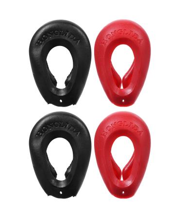 KALLORY Silicone Ear Protector Earmuffs - 2 Pairs for Salon & Bathing | 8X5.5cm Random Color - Buy Online on SooperMarket.com