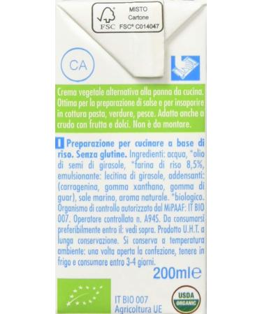 Buy RICE & RICE Rice Cuisine - Gluten Free Cream Alternative (200g) | International Shipping - Buy Online on SooperMarket.com
