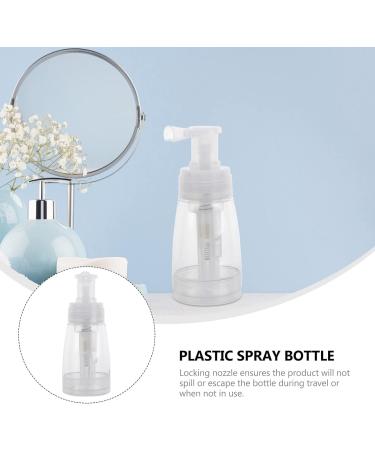 Travel Spray Bottle - Transparent Powder Sprayer for Barbershop Salon & Office - Empty Plastic Travel Bottle - Buy Online on SooperMarket.com