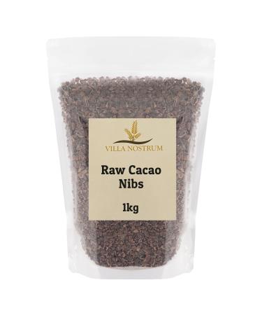 Raw Cacao Nibs 1kg by Villa Nostrum