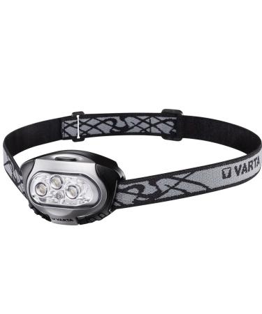 VARTA LED X 4 Head Light Head Lay H20 (including 3x Longlife Power AAA Battery headlamp head lamp Flashlight - red LED for night vision Suitable for jogging camping) 5x5 LED indestible head light 5x5 LED.