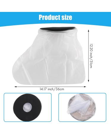Kecung Waterproof Cast Cover Leg for Adult Ankle Shower Bath Watertight Foot Protector Wounds for Swimming Bath Accessories - Buy Online on SooperMarket.com