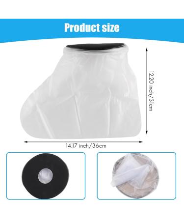 ecaqlin Waterproof Cast Cover Leg for Adult Ankle Shower Bath Watertight Foot Protector Wounds for Swimming Bath Accessories - Buy Online on SooperMarket.com