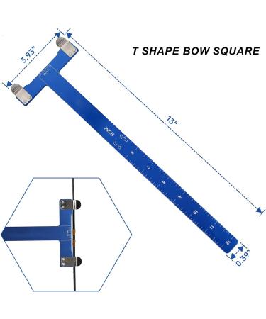 Perogen Archery Bow String Points Nock Pliers Set - T Shape Arrow Bow Square Ruler - Nocking Point Buckles for Recurve Bow - Buy Online on SooperMarket.com