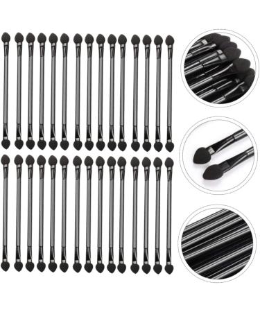 Mikinona 30pcs Double Ended Eyeshadow Brush Makeup Makeup Tool Eye Makeup Brushes Wooden Handle - Buy Online on SooperMarket.com