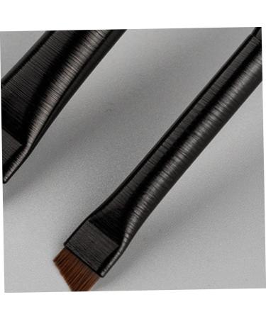 FOYTOKI 3 Sets Eyeliner Brush Makeup Brush Eye Liner Wands Flat Eyebrow Brush Ear Black Wood - Buy Online on SooperMarket.com
