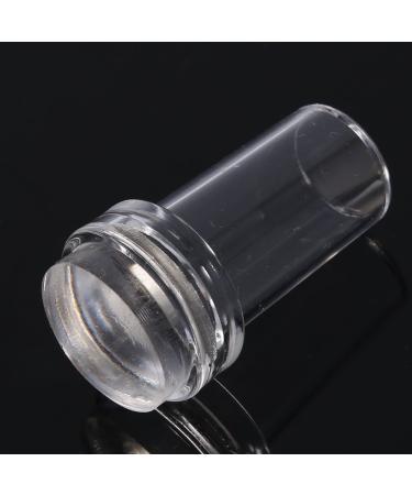 Buy Fashionable Transparent Silicone Nail Art Stamper & Scraper Set for Unique Manicures - International Shipping Available - Buy Online on SooperMarket.com
