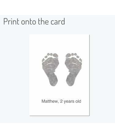BUSHBABY Baby Hand and Footprint Kit Inkless Prints Hand & Feet Pet Dog Paw Print Newborn Keepsake Essential Baby Gifts Boy New Mum Baby Shower Gifts Unique Maternity Present Mums Expecting 1 wipe Blue - Buy Online on SooperMarket.com