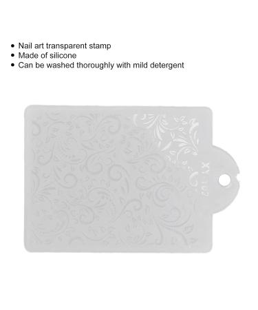 Buy Silikon Nail Stamper - Easy Clean Transparent Nail Art Tool for DIY French Manicure & Nail Decor - Buy Online on SooperMarket.com