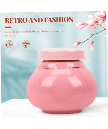 Didiseaon Storage Bottle Cans Coffee Lotion Face Cream Containers Lotion Sub Bottle Bulk Travel Lotion Chinese Food Containers Bulk Jars Buttercream Travel Jar Ceramics Pink Household Powder 6x5.5cm Pink - Buy Online on SooperMarket.com