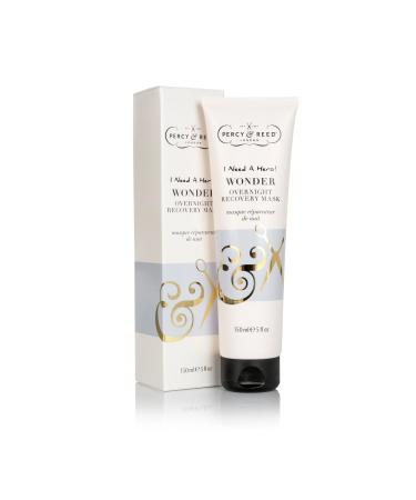 Percy & Reed Hair Mask I Need A Hero Wonder Overnight Recovery Mask Transforms Dull Tired Hair with Deep Moisturize Repairs Damaged and Dry Hair Instantly - 5 fl oz 150 ml