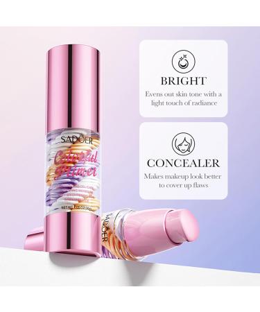 Face Primer Dust-Proof and Anti-UV Primer for Hydrating Face Skin Face Makeup Products for Gathering Dating Home Working Traveling Business Trips Rowces - Buy Online on SooperMarket.com