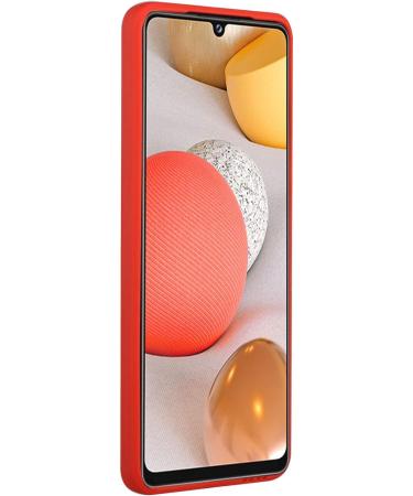 Buy Tivenfezk Nadoli Ultra Thin Silicone Case for Samsung Galaxy A33 5G - Shockproof Scratch-Resistant Wallet TPU Cover in Red - Buy Online on SooperMarket.com